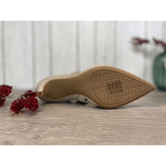 Michael Kors Women's Adela Pump Heels - Sand 6M - Picture 7 of 9